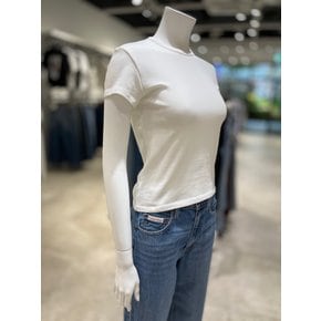 [파주점] [캘빈클라인진]여성 리파인트 립 베이비 티셔츠 470210G-YAF