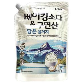 베이킹소다 구연산 담은설거지 리필 1kg 참그린 생활 (S14030950)