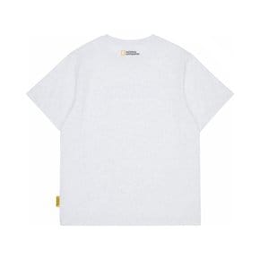 [26SS]K265UTS940 빅로고 반팔 티셔츠 WHITE MELANGE