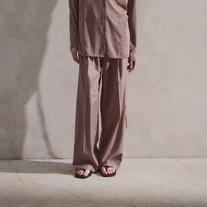 [25SS] 카밀라 드로스트링 트라우저 모카