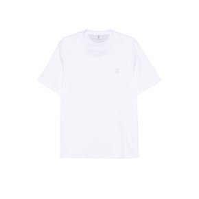 [해외배송] 25SS 브루넬로 쿠치넬리 반팔 티셔츠 M0B138440 C6159 White