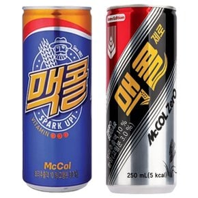 일화 맥콜 250ml x 30캔+맥콜제로 250ml 30캔(총60캔)