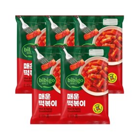 비비고 스파이시 떡볶이 360g x5개