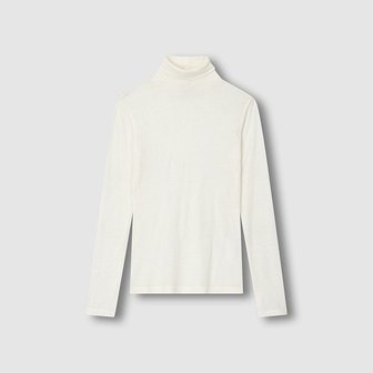 JAJU 여 발열온감 울 블렌디드 터틀넥 티셔츠 J115401008006