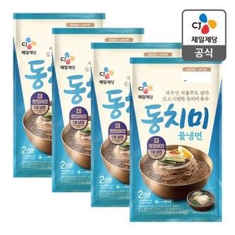 CJ제일제당 [본사배송] 동치미물냉면908G(2인분) x4개