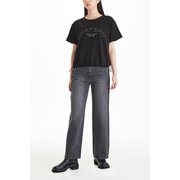 레이어드 스트링 헴 스터드 티셔츠 7194340101199