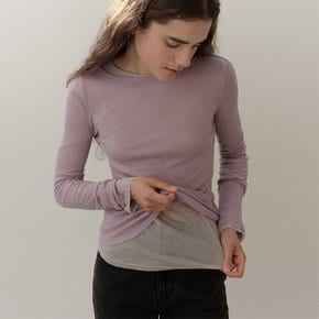 wool round t-shirt (9colors)