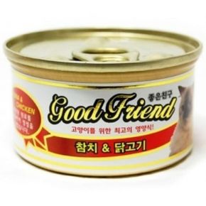 굿프랜드 참치n닭고기 캔 85g X ( 5매입 )