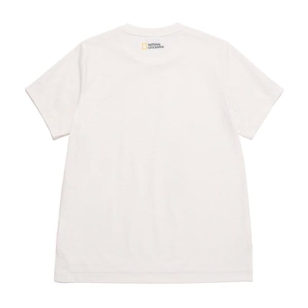 [여주점] N252WTS030 여성 크로우 COOL MAX 스몰로고 중힙기장 반팔 티셔츠 IVORY