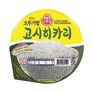 오뚜기 [G]오뚜기 맛있는 오뚜기밥 고시히카리 (210g x 12)