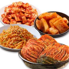 100%국내산 김치 깍두기,석박지, 배추김치,무생채김치 중 선택1