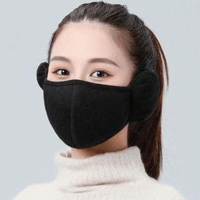 여성 겨울 방한 마스크 귀덮개 귀마개
