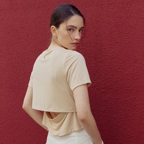 Back Cut-out Crop Top KW4ME2450_90