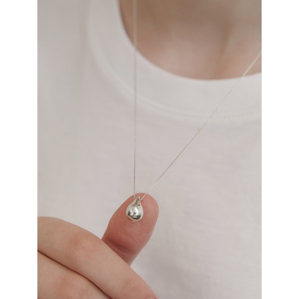 (실버925) 앨리스 드롭 롱 목걸이 NZ2434