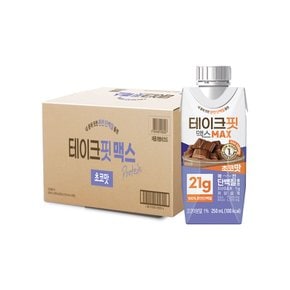 테이크핏 맥스 내몸에  핏한 단백질 초코맛 250ml*24입