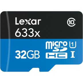 미국 렉사 sd카드 Lexar HighPerformance microSDHC 633x 32GB UHSI/U1 w/USB 3.0 Reader Flash