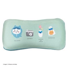 (MORIPiLO) 30cm x 15cm x 8cm 모리피로 치이카와 꿀벌 베개 저반발 약 블루 공식 캐릭터 상품