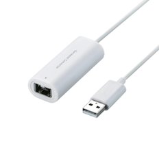 ELECOM USB Wii X 게임 패드 컨버터 접속 클래식 컨트롤러 대응 1포트 화이트 JC-W01UWH[드래곤