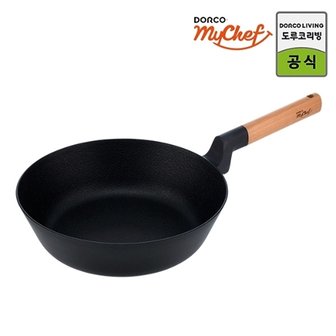 도루코 마이셰프 퓨어 우드 IH 궁중팬 26cm /인덕션용