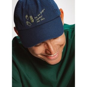 BM graphic cap _Navy (B61003EHC2G_N01)