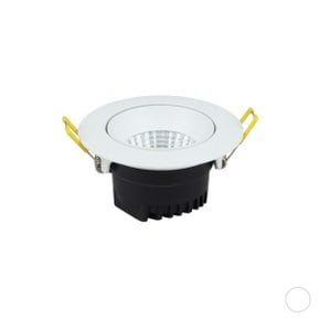 타공75mm(3인치) COB 다운라이트 매입등 TN-TZ LED 8W DC컨버
