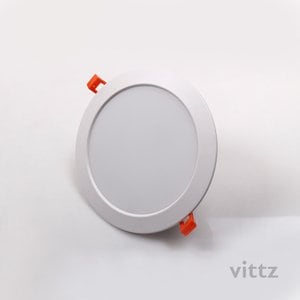 VITTZ 비츠조명 LED 6인치 15W 매입 다운라이트 타공145mm 매입등