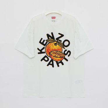 겐조 오렌지 KENZO 클래식 반팔 남성 티셔츠 5TS279 4SG 02