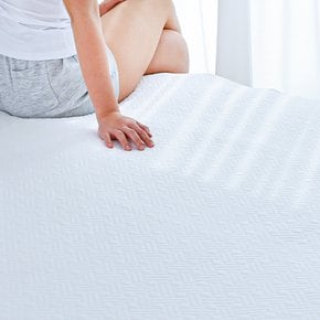 듀라론 냉감패드 국산 휴비스 시원맥스 고정밴드 쿨링 침대패드 슈퍼싱글 (SS)