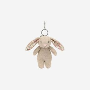 젤리캣 블라썸 버니 백 참 베이지 Jellycat Blossom Bunny Bag Charm Beige 270148