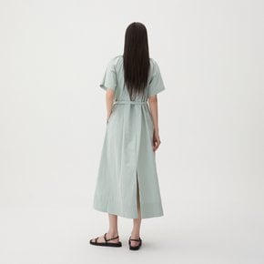 [시흥점] 넥 셔링 반팔 끈벨트 롱원피스 AR2WO420