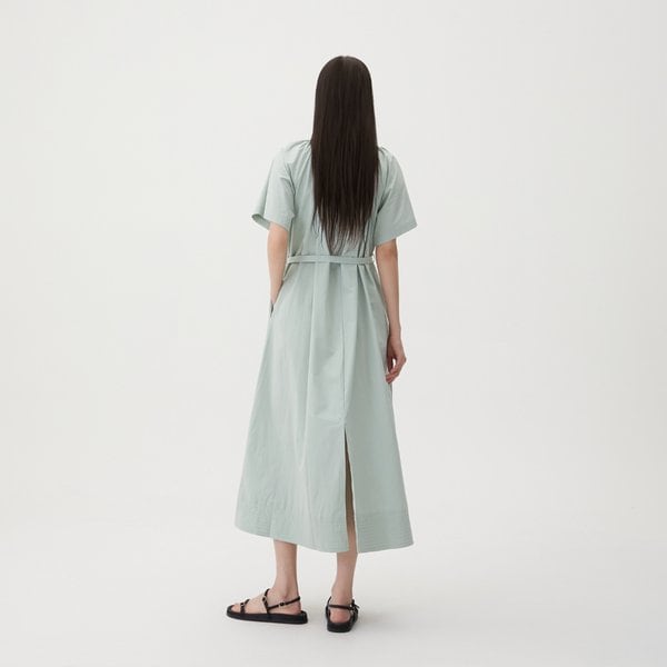 [시흥점] 넥 셔링 반팔 끈벨트 롱원피스 AR2WO420