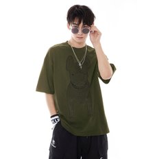 빅라독 티셔츠LW215TS990 KHAKI (LW205TS990 리오더)