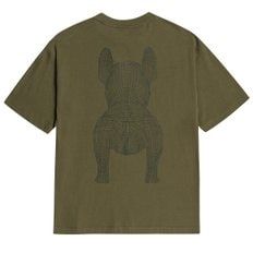 빅라독 티셔츠LW215TS990 KHAKI (LW205TS990 리오더)