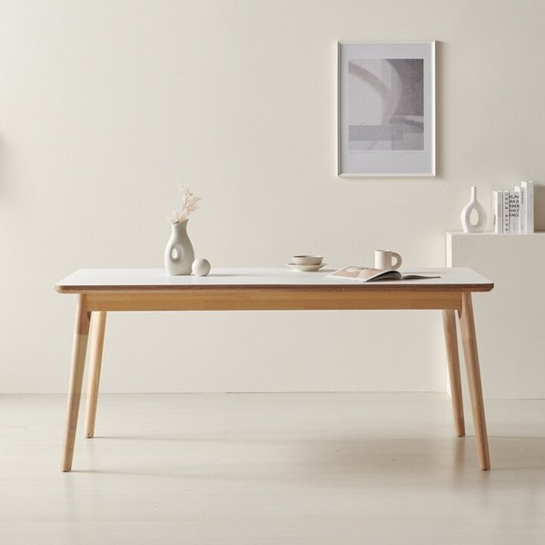 헤이몰리 로쉐 원목 식탁 테이블 2000size [착불]