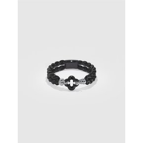 Clover rope couple ring(men)