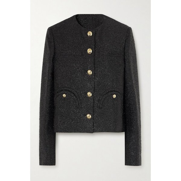 블레이즈밀라노 샤모 장식 메탈릭 우븐 재킷 46376663162986852