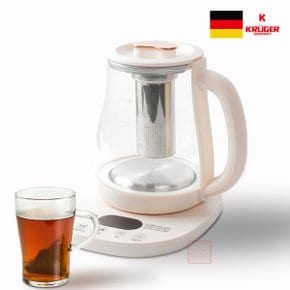 대용량 1.8L 유리 전기포트 위생적인 SUS304스텐 멀티 무선 전기 커피 티 분유 포트 주전자