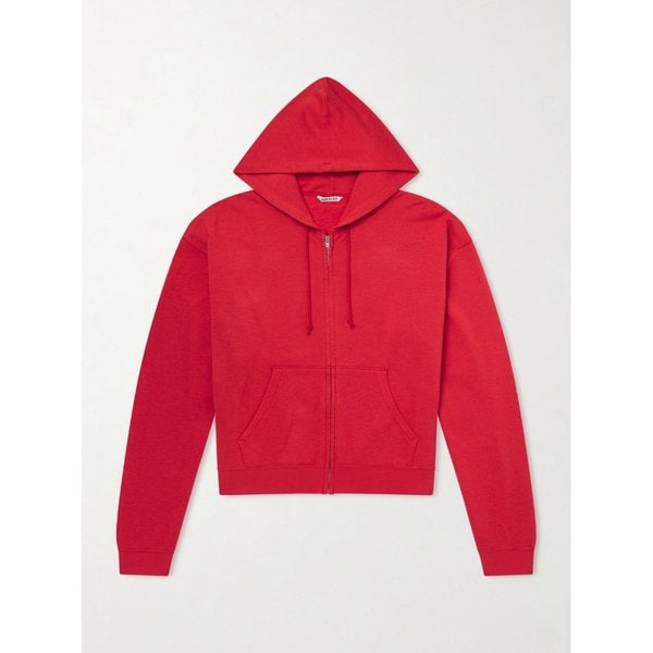 코튼 울 실크 블렌드 집업 후드 티셔츠 46376663162971208