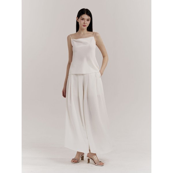 Lily Sleeveless Top (Ivory)