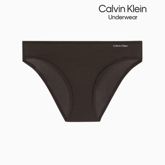 Calvin Klein Underwear 여성 CK 아이디얼 스트레치 마이크로 로우라이즈 비키니 (QD5118-BKC)