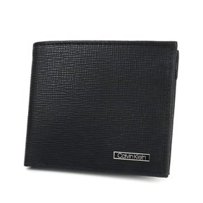 Billfold With Coin Pocket Key Fob Gift Set 31CK330014 Black [] [캘빈 클라인] 이중 지갑