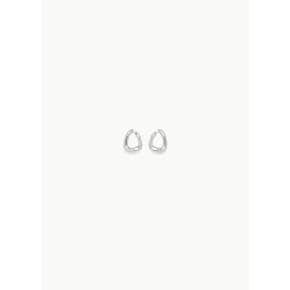 톰우드 26PS Twist Hoops, Sterling Silver