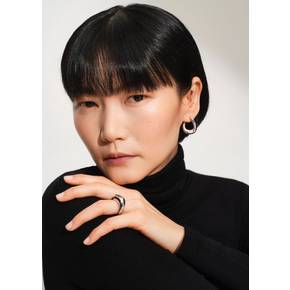 톰우드 26PS Twist Hoops, Sterling Silver