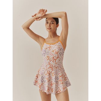 소냐레바이 서포티브 커버업 스커트 웜플라워