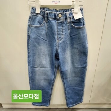 폴햄키즈 따뜻한 기모 스판 좋은 주니어 베기핏 청바지