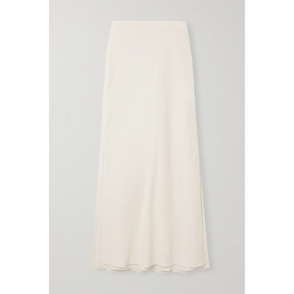 브루넬로쿠치넬리 크레이프 맥시 스커트 화이트 1647597332818288