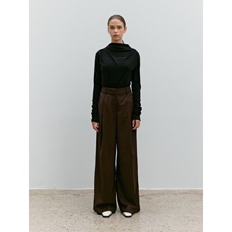 모한 TWF ONE TUCK WIDE PANTS_2COLORS