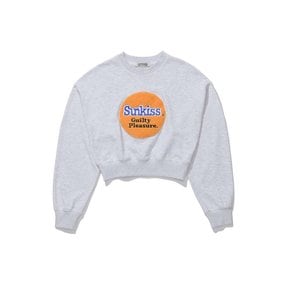 lotsyou_Sun Kiss Sweat Shirt Light Grey