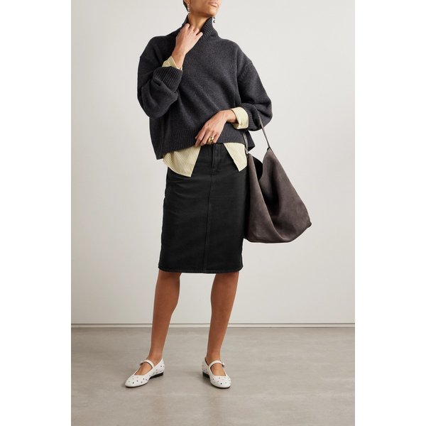 넷 서스테인 사이렌 데님 스커트 블랙 1647597326031922