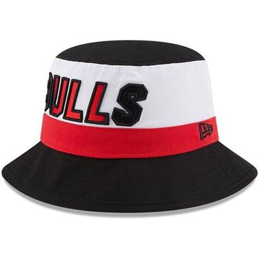 뉴에라 [해외] 880178 뉴에라 모자 NBA 시카고 불스 Back Half Bucket Hat White/Black